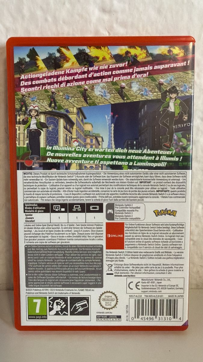 Nintendo Spiele: Pokemon Legends ZA - Nintendo Switch 2 Game – Gebraucht aus Ehrendingen von bubulence 1