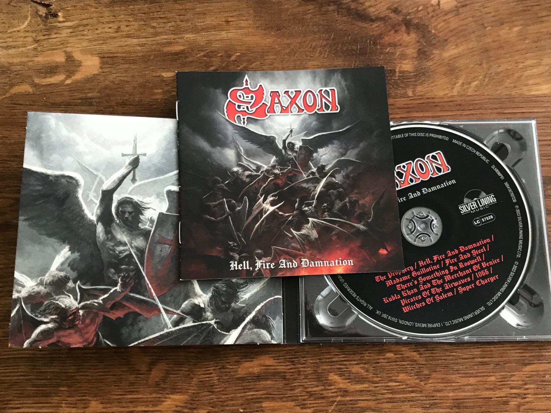 CD: SAXON - Hell, Fire and Damnation – Usato da Buchs AG venduto da Archie 1