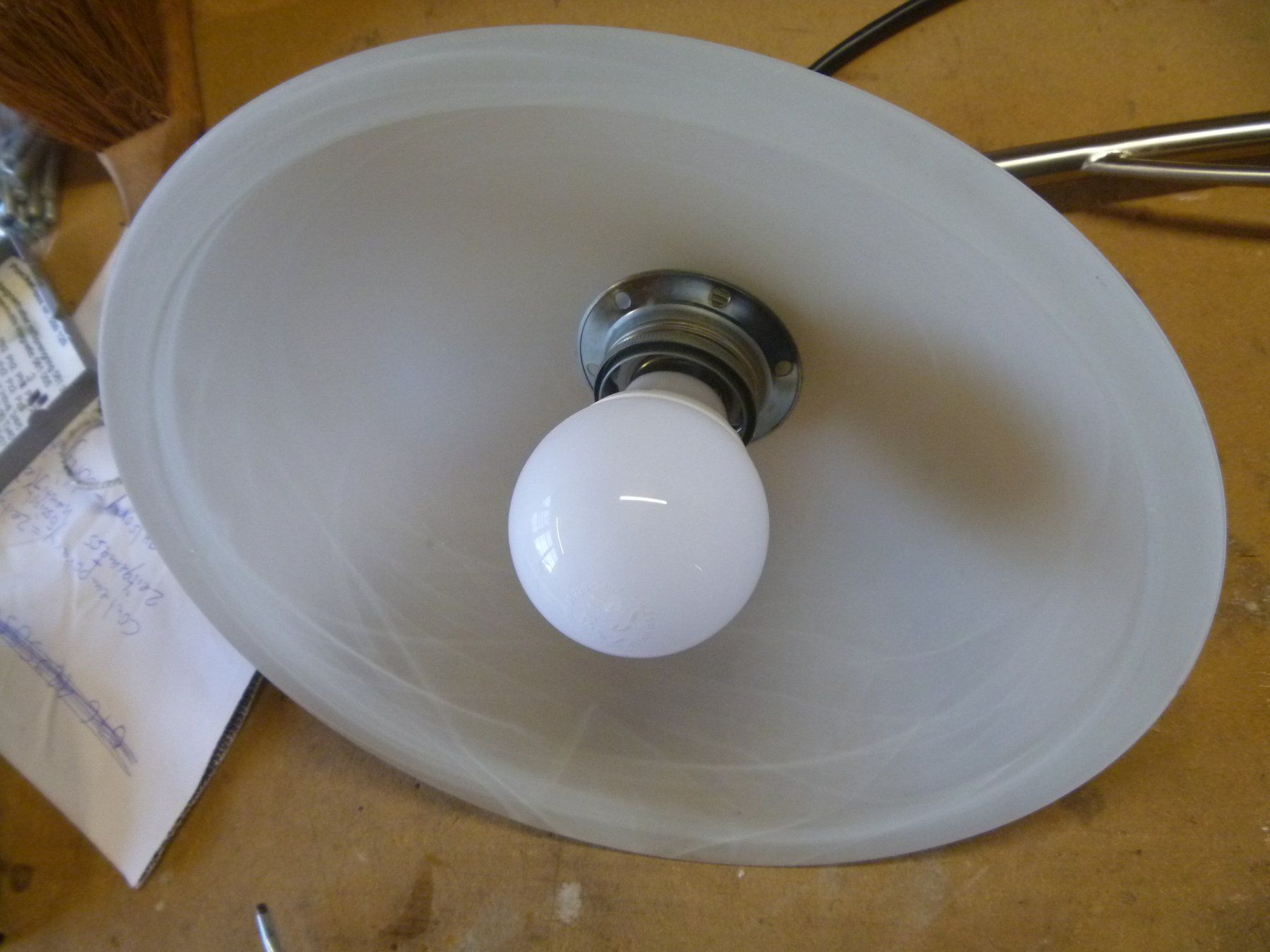 Lampadari & plafoniere: Deckenlampe 2 Leuchten Alabasterglas – Usato da Rüti ZH venduto da baumchen 5