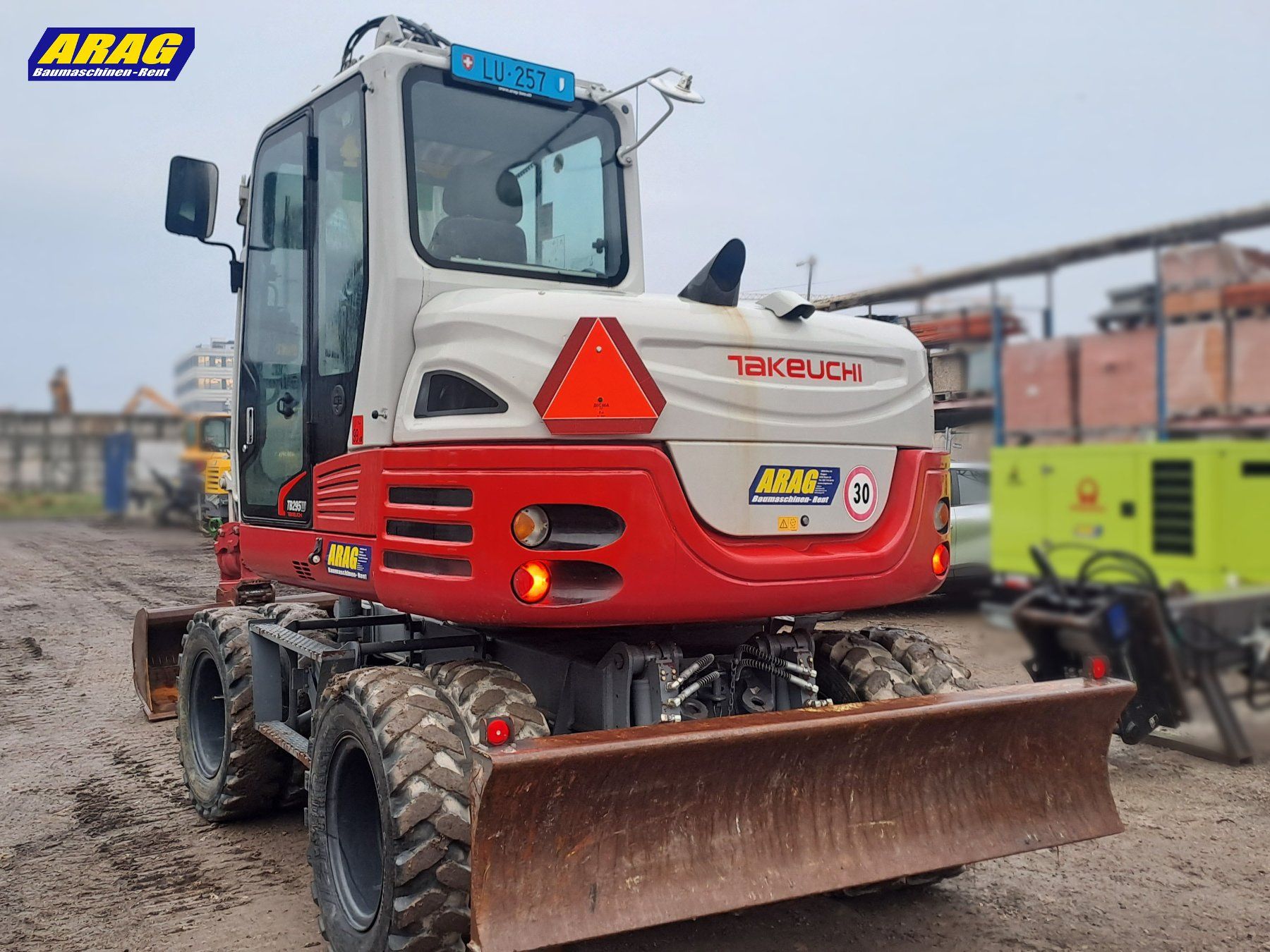 Takeuchi Bagger: Takeuchi TB295W Mobilbagger – Gebraucht aus Hasle LU von Arag08 1