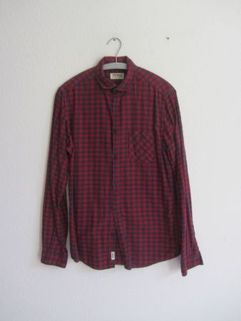JACK & JONES - Karohemd rot-dunkelblau S
