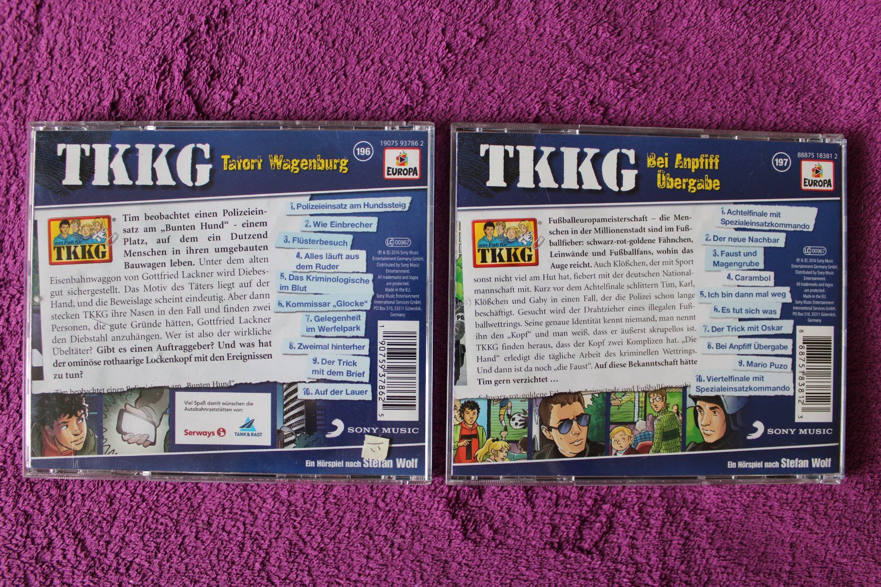 CD: 6 - TKKG - Hörspiel - CD´s – Usato da Müllheim Dorf venduto da Seeeule01 6