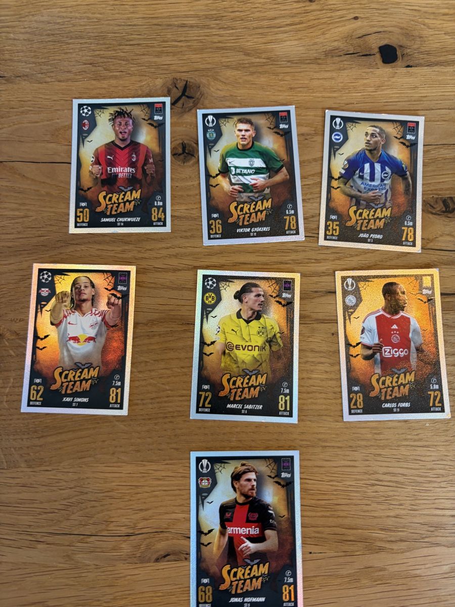 Topps Carte collezionabili: Scream Team Fussballkarten – Usato da Ried-Brig venduto da Beschastnykh