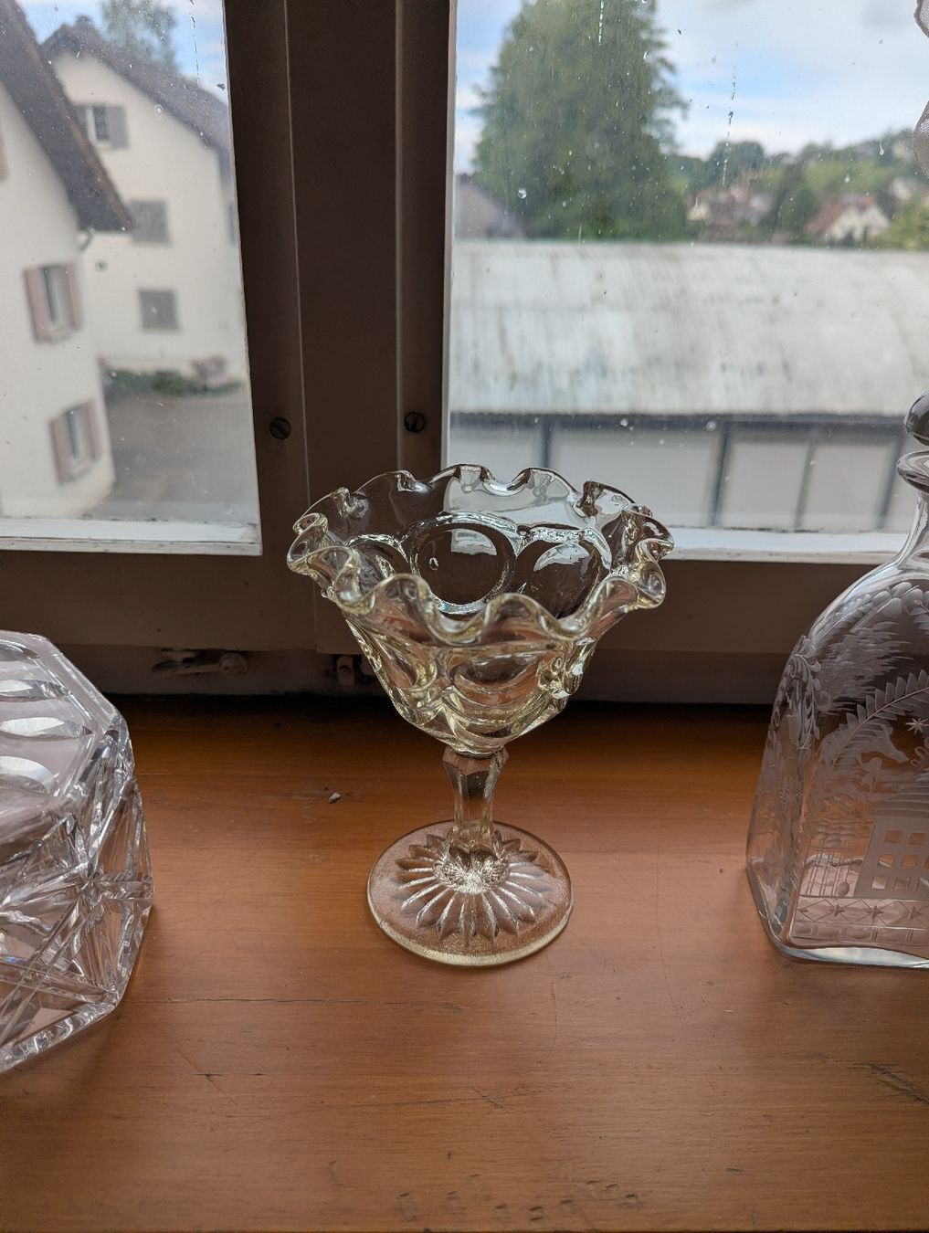 Bicchieri: 4 edle Kristallglas-Objekte, Antik, – Usato da Regensdorf venduto da gru_9fjz 4