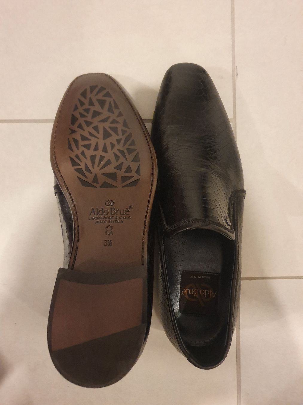 Scarpe da uomo: Aldo Brué, Schuhe, 40,5, NEU – Nuovo e nell'imballaggio originale da Winterthur venduto da Sjull 2
