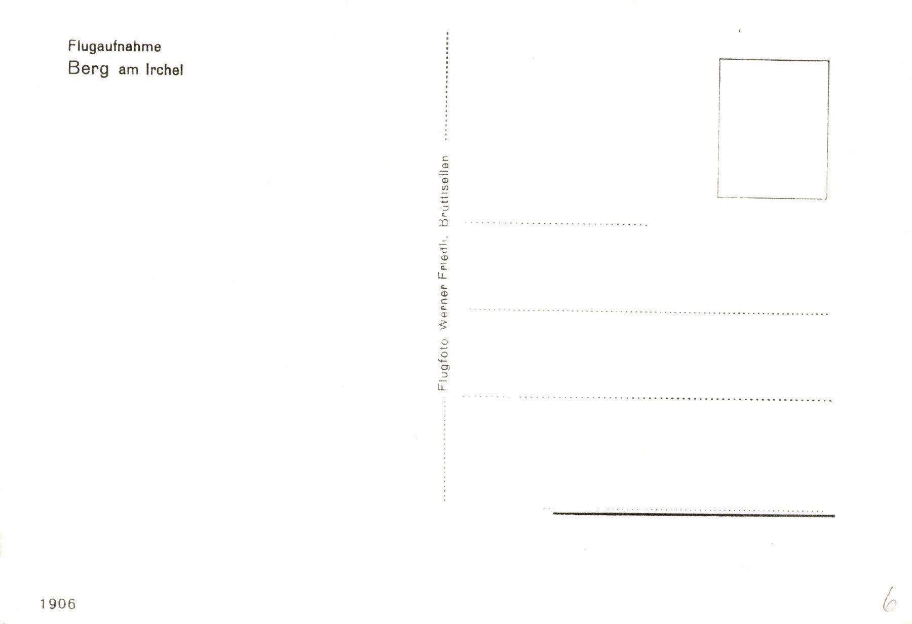 Cartoline postali: Flugaufnahme Berg am Irchel – Usato da Bronschhofen venduto da Astore 1
