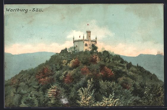 Cartoline postali: AK Olten, Wartburg-Säli, 1906 – Usato da Berlin venduto da bartko-reher