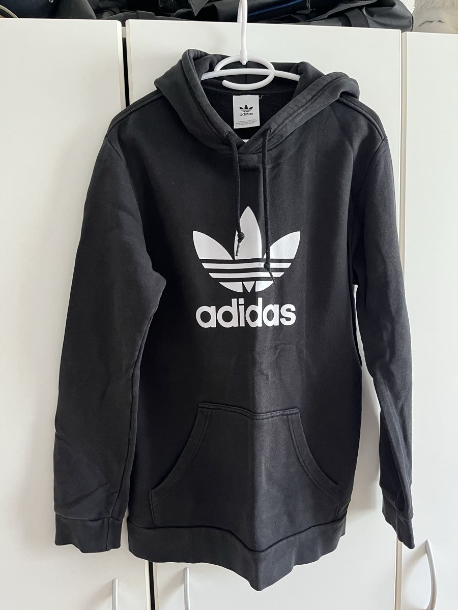 Adidas Maglioni & Felpe: Adidas Kapuzenpullover schwarz Logo - Grösse M – Usato da Zürich venduto da Windelterrorist