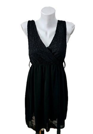 schönes Kleid Gothic mit Spitze ca. Gr. S