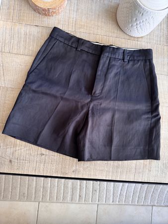 Short Drykorn noir viscose lin taille 27