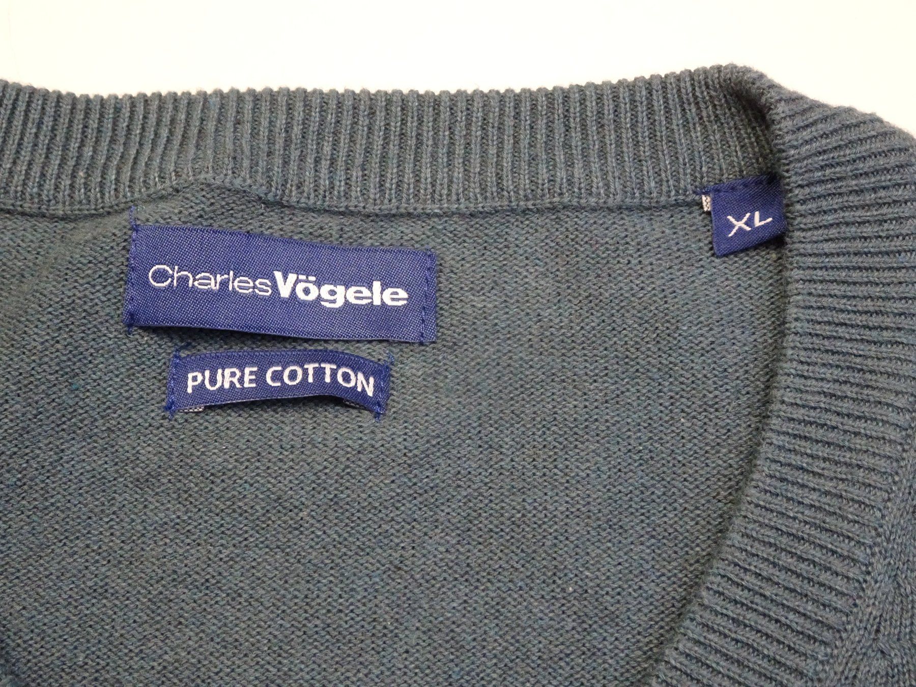Maglioni & Felpe: Pullover m. V- Ausschnitt, Herren, 100% Baumwolle – Nuovo (secondo la descrizione) da Grüt (Gossau ZH) venduto da spitzig 1