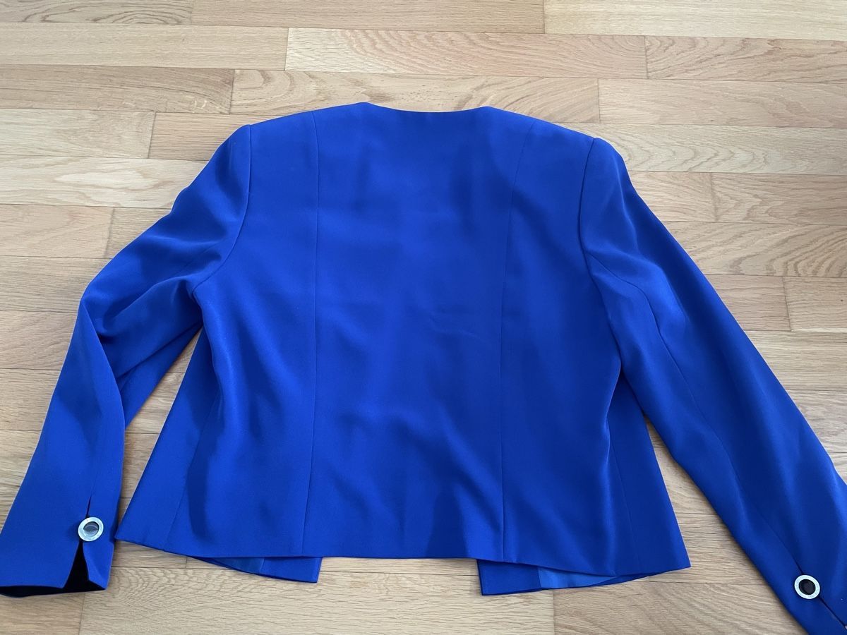 Jacken: Eleganter Blazer, königsblau, Gr. 42 – Gebraucht aus Opfikon von janineschlosser 4