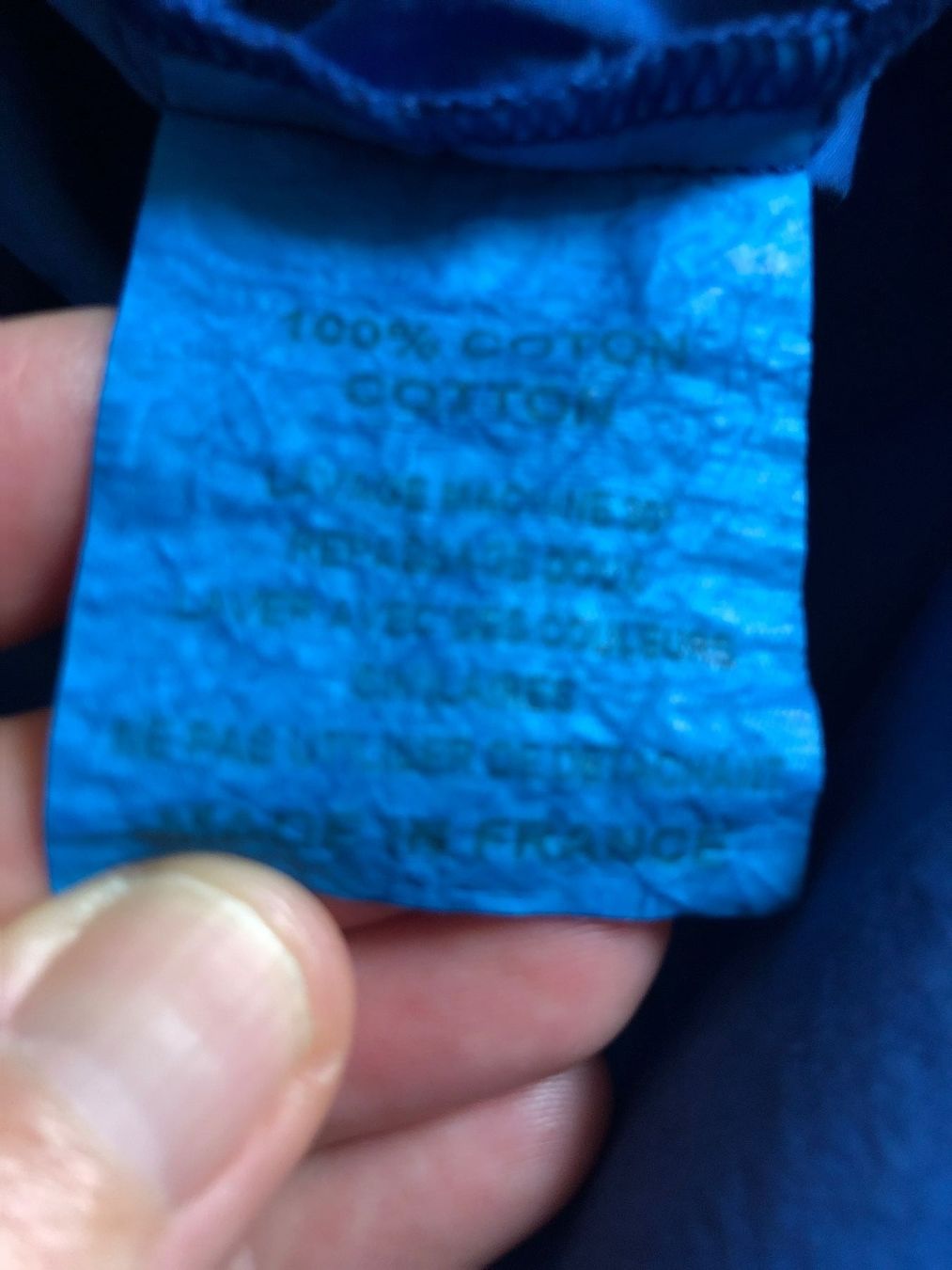 Gonne: Jupe manuelle guibal T2 coton bleue – Usato da Lausanne venduto da pascale.mojito1004 4