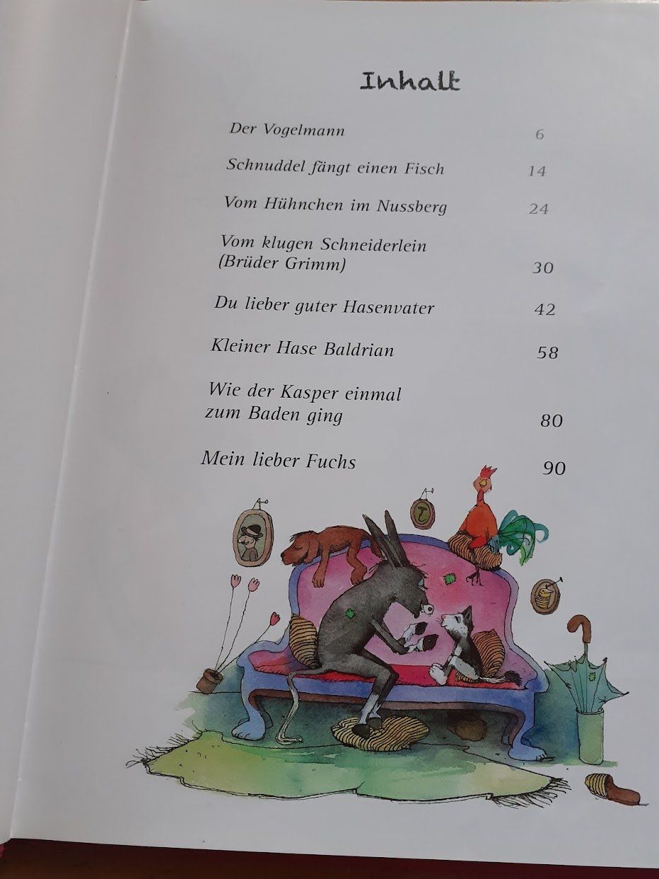 Libri: Janosch, Das grosse Vor-Lesebuch – Usato da Dübendorf venduto da Fip05 2