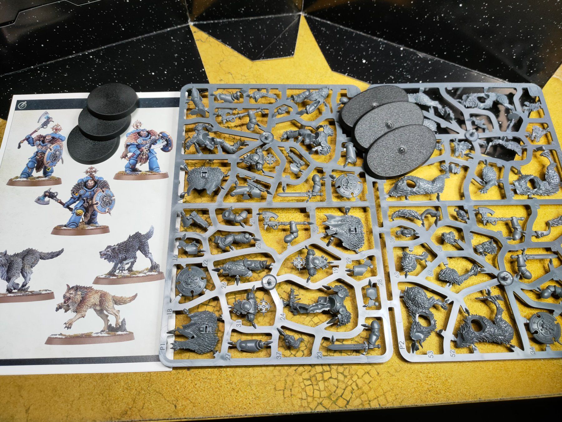 Wolf Guard Headtaker der Space Wulfes, Warhammer 40k (Neu (gemäss ...