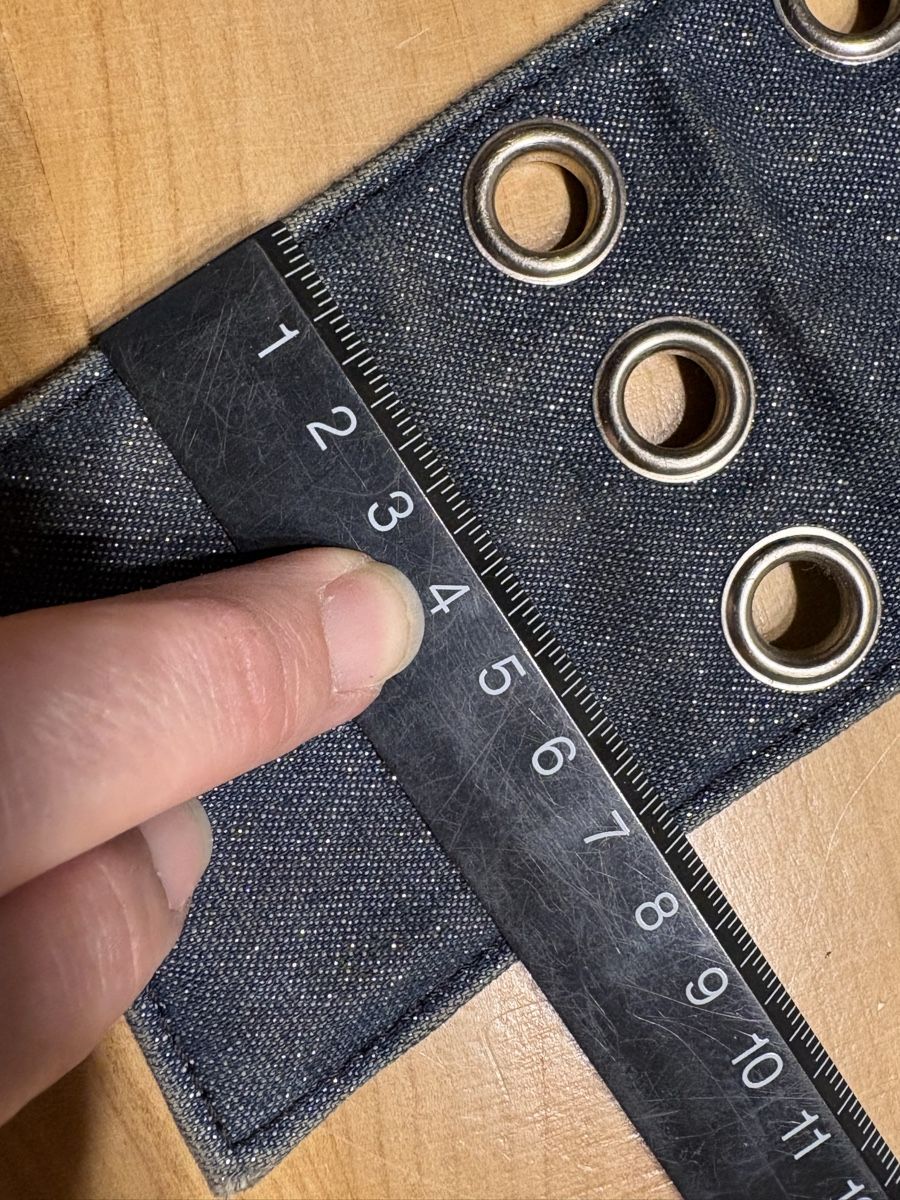 Cinture: Talliengurt Jeans optik – Usato da Rümlang venduto da euqinom16 2