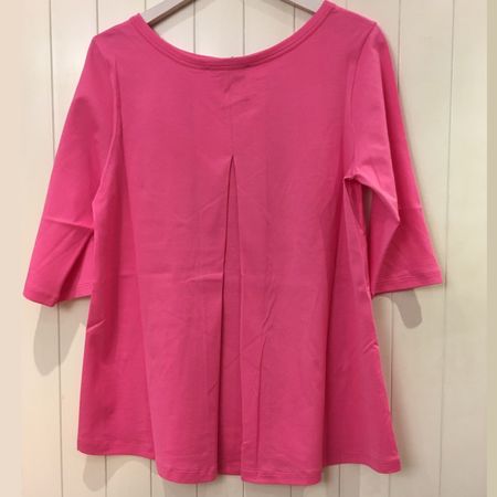 GWhite KA Shirt mit Rückenfalte BW Jersey fuchsia pink Gr 38