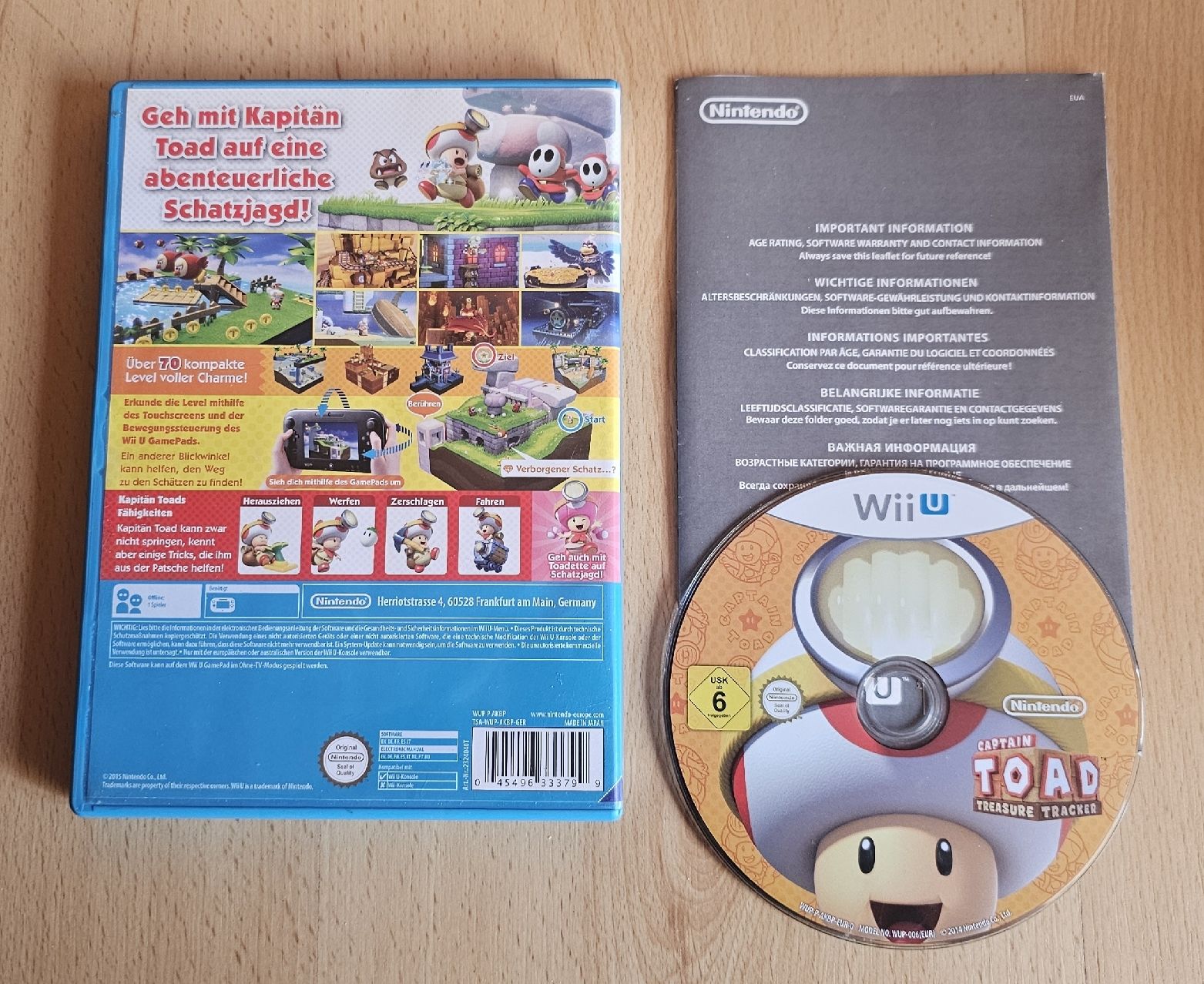 Nintendo Giochi: Wii U Games Doppelpack -- COD GHOSTS & TOAD Treasure Track. – Usato da Ochlenberg venduto da on3x 2
