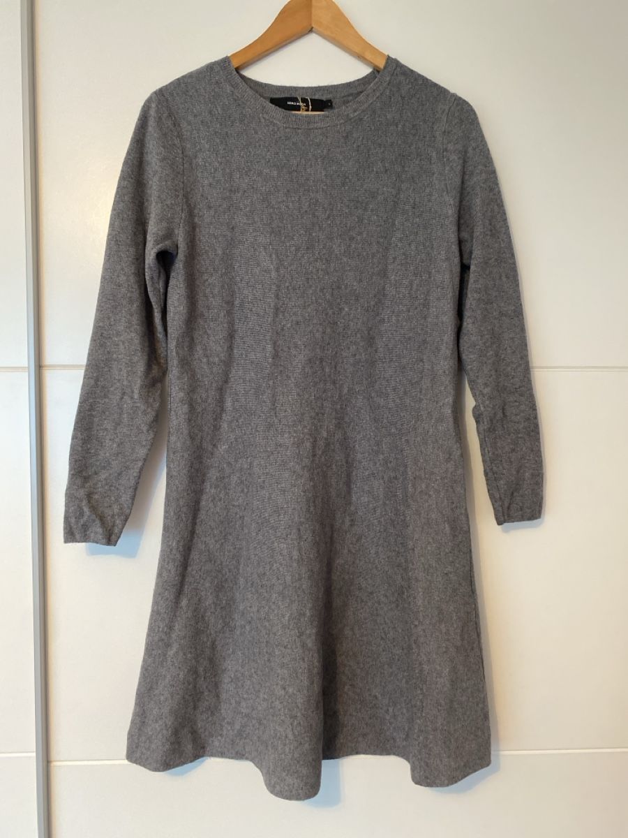Vero Moda Kleider: Damen Kleid Vero Moda grau Groesse L – Gebraucht aus Alpnach Dorf von melbb