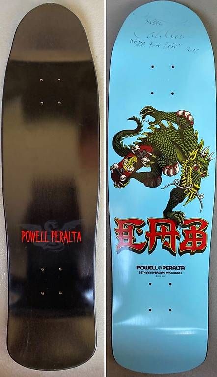 Dischi in vinile: Powell Peralta 35th Anniversary Pro Model CAB (signé) – Usato da Crans VD venduto da AlainScott
