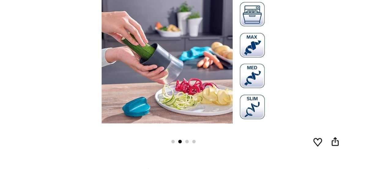 Elettrodomestici da cucina: Gemüsseschneider ( spagetti enlich ) – Usato da Aarau Rohr venduto da keedom 5