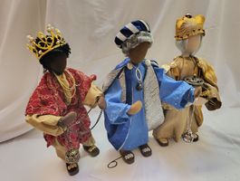 Schwarzenberger Krippenfiguren 3 Könige 