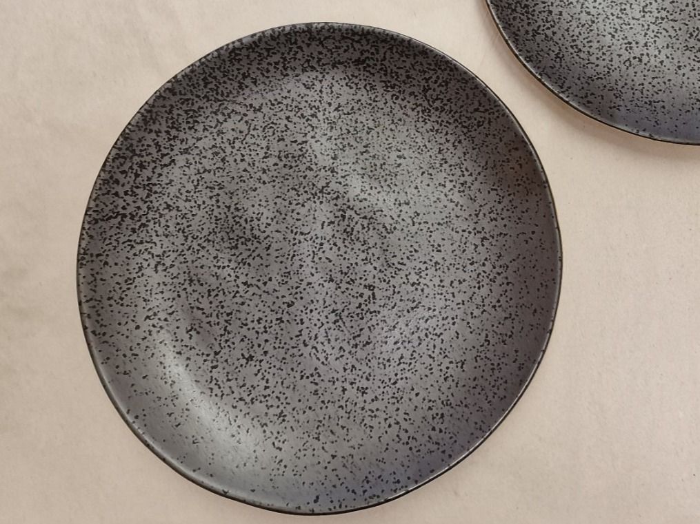 Piatti: Dessert Teller Set Schwarz / Gold (2 Teller) – Nuovo e nell'imballaggio originale da Schaffhausen venduto da AtelierPudesco 4