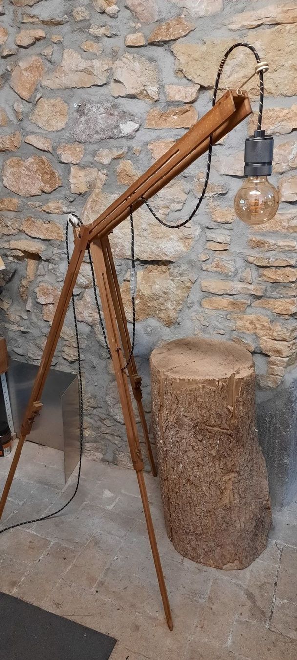 Lampade: Lampe artisanale / stehlampe design – Usato da Courrendlin venduto da Minus78 1