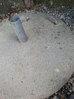 Sonnenschirmständer Beton