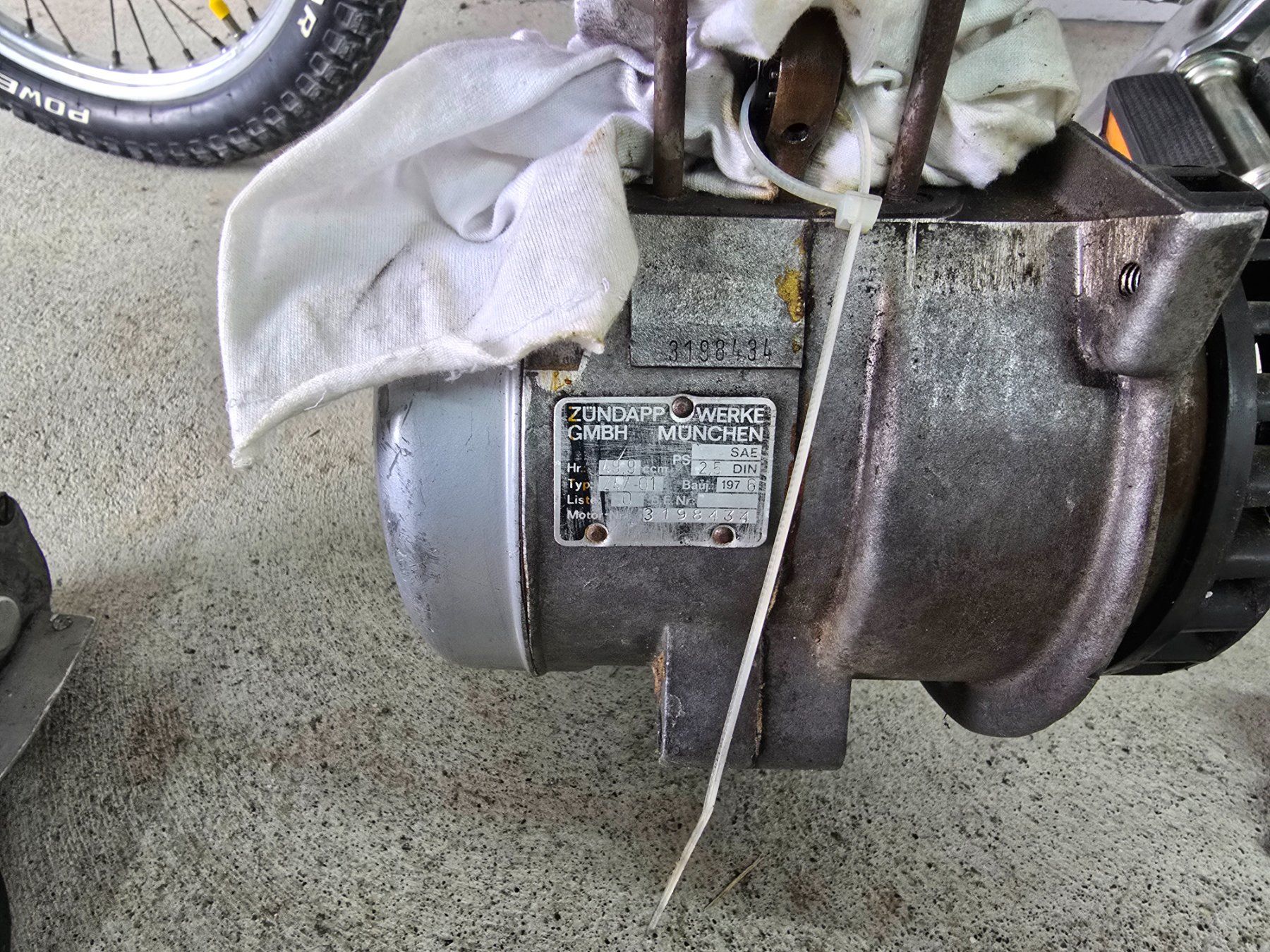 Zündapp Ciclomotori: Töffli Zündapp Belmondo 2Gang – Usato da Kirchleerau venduto da KRGR78 5