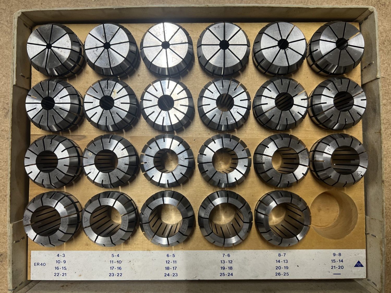 Altro per industria metallurgica: ER40 Spannzangen – Usato da Zuchwil venduto da dragosmd-maschinen 1