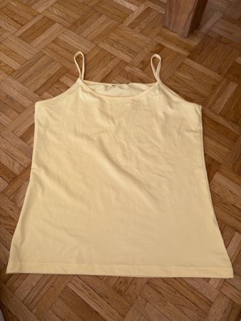 Top jaune 