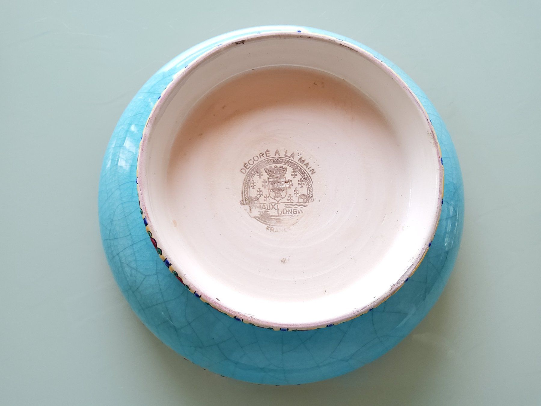 Piatti di portata: Ancienne coupe Emaux de Longwy  – Usato da Malleray venduto da Broc-Mo 3