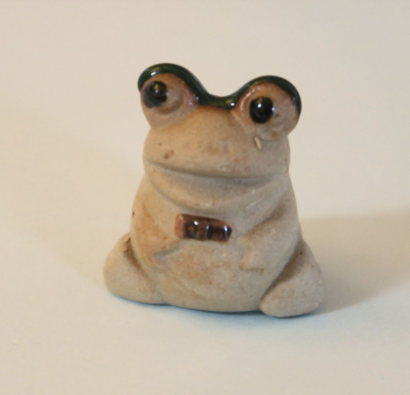 Figuren: Frosch Figur Keramik – Gebraucht aus Brittnau von marlenestone