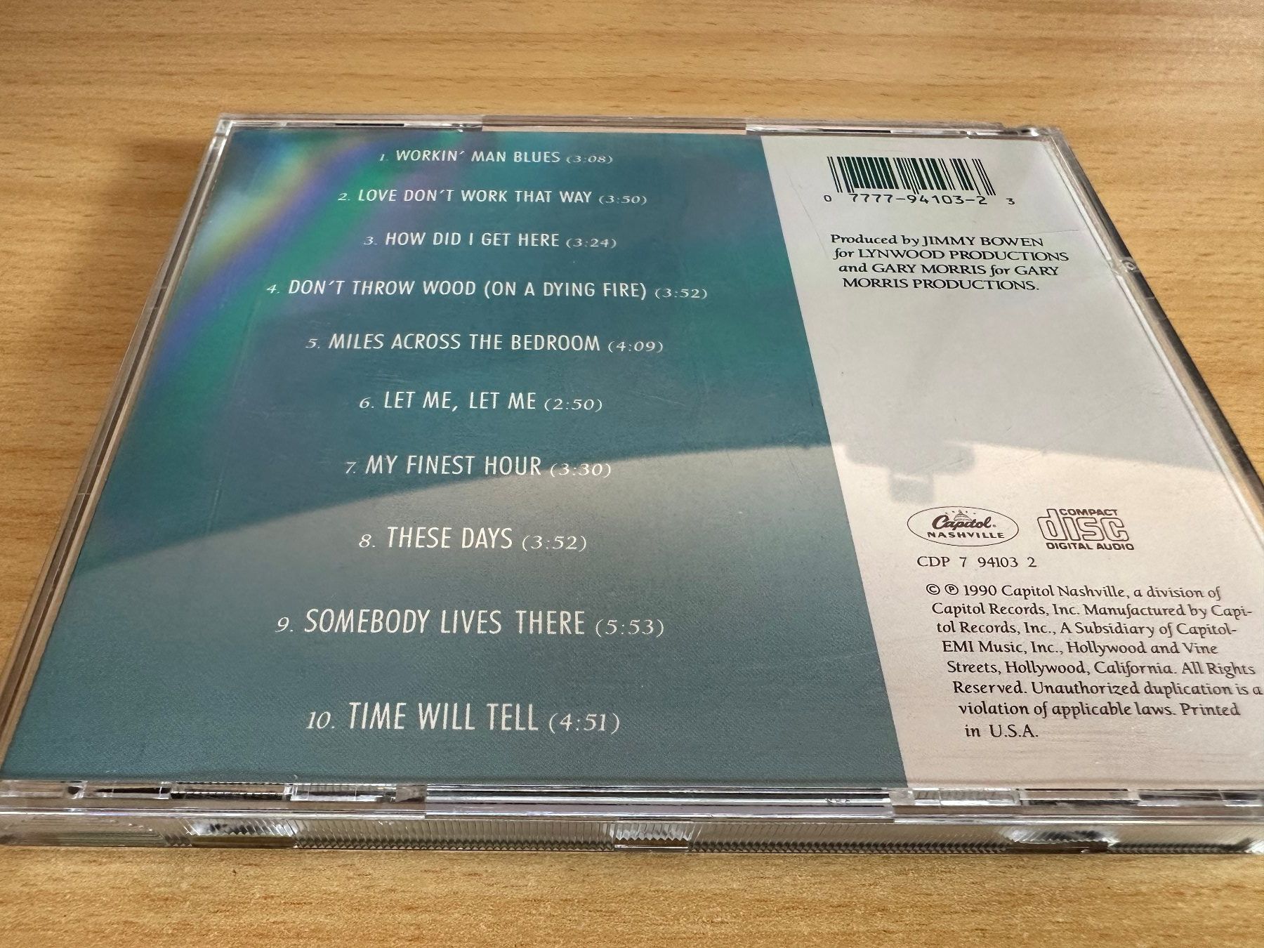 CD: Gary Morris - These Days – Usato da Rikon im Tösstal venduto da Alpenmutz 1