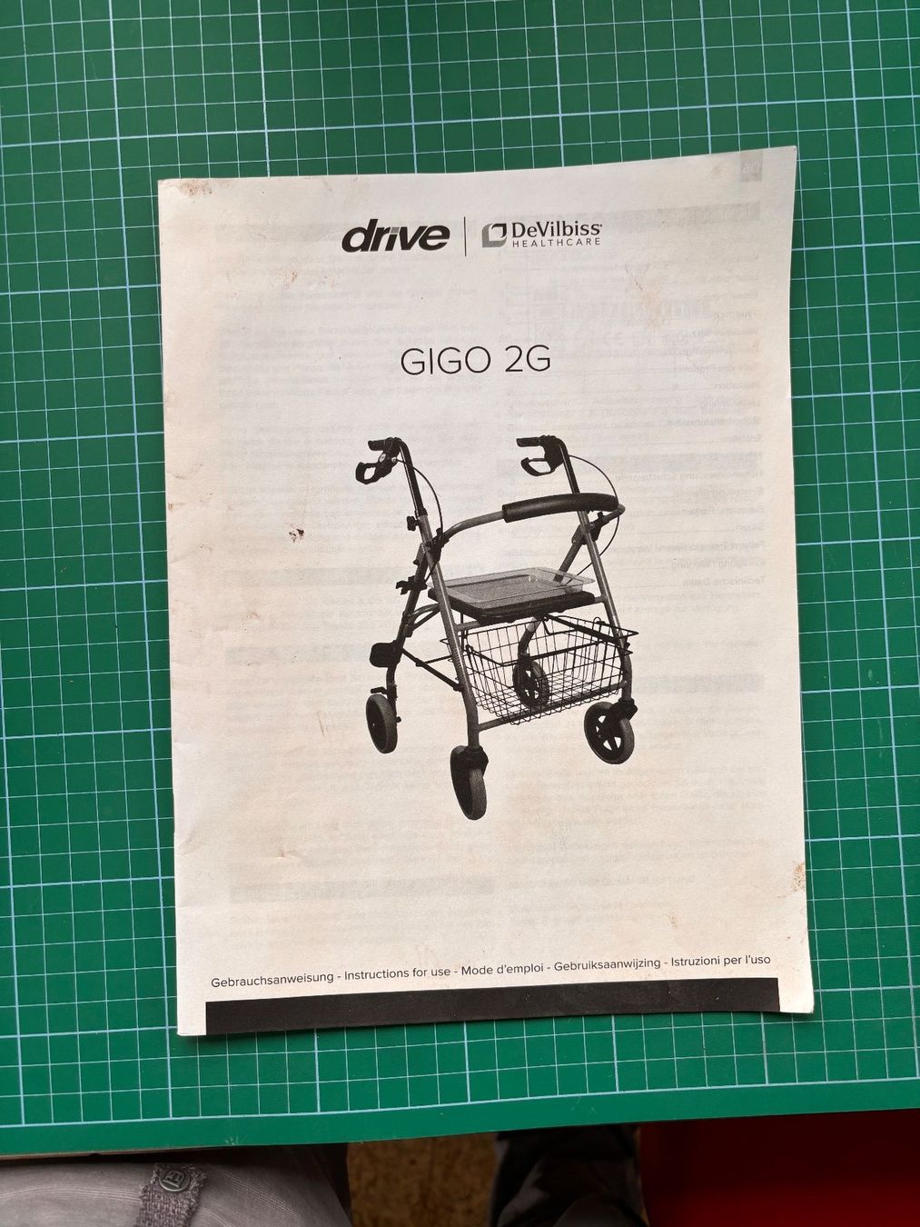Aides à la marche: Rollator Gigo 2G – Neuf (Voir description) à Wald ZH par ukulele77 6