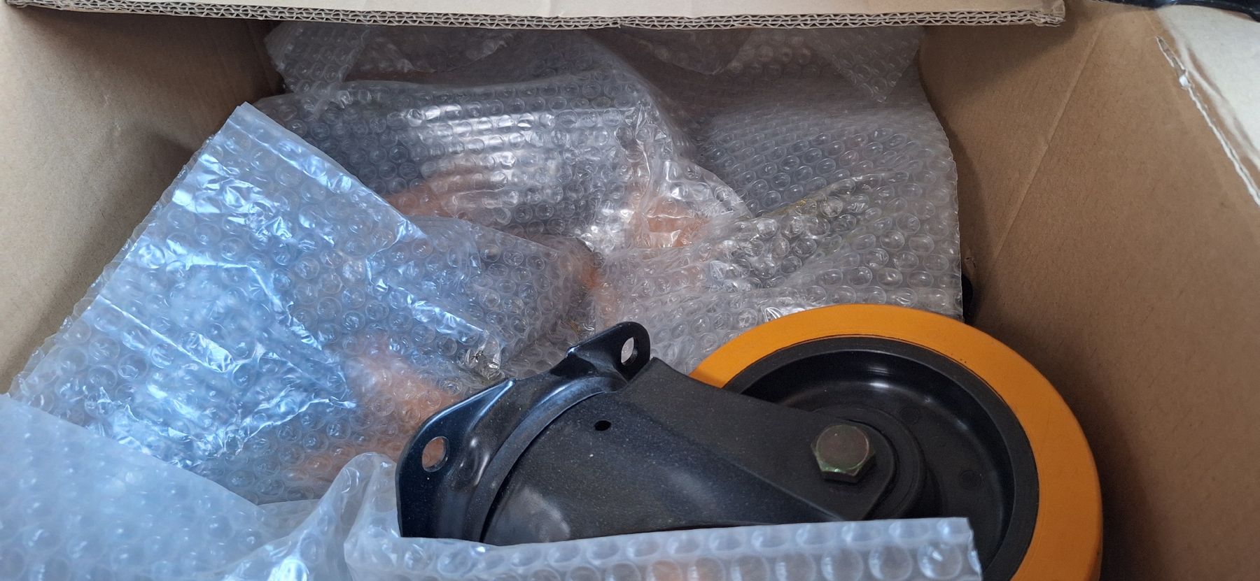 Sonstiges zum Lager & Transport: Schwerlast Lenkrollen 150mm – Neu (gemäss Beschreibung) aus Kloten von WOODStudio 2