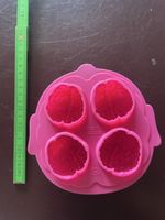 Eiswürfelform Fred Brain Freeze Silikon rosa gebraucht