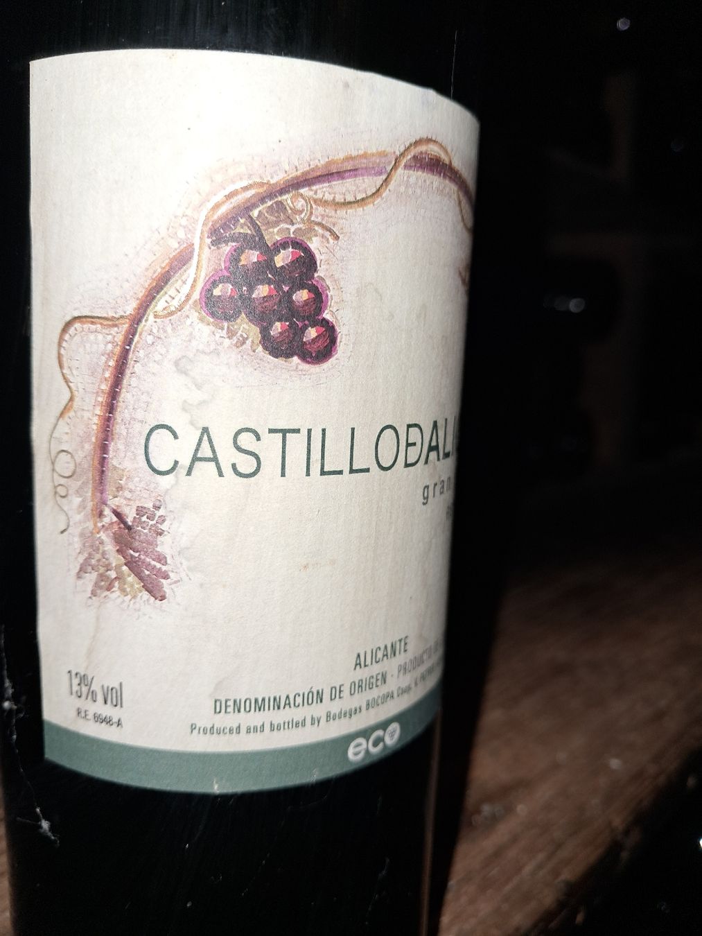 Wein: Castillodalicante gran seleccion 2008 – Neu und originalverpackt aus Le locle von juliensaran 2