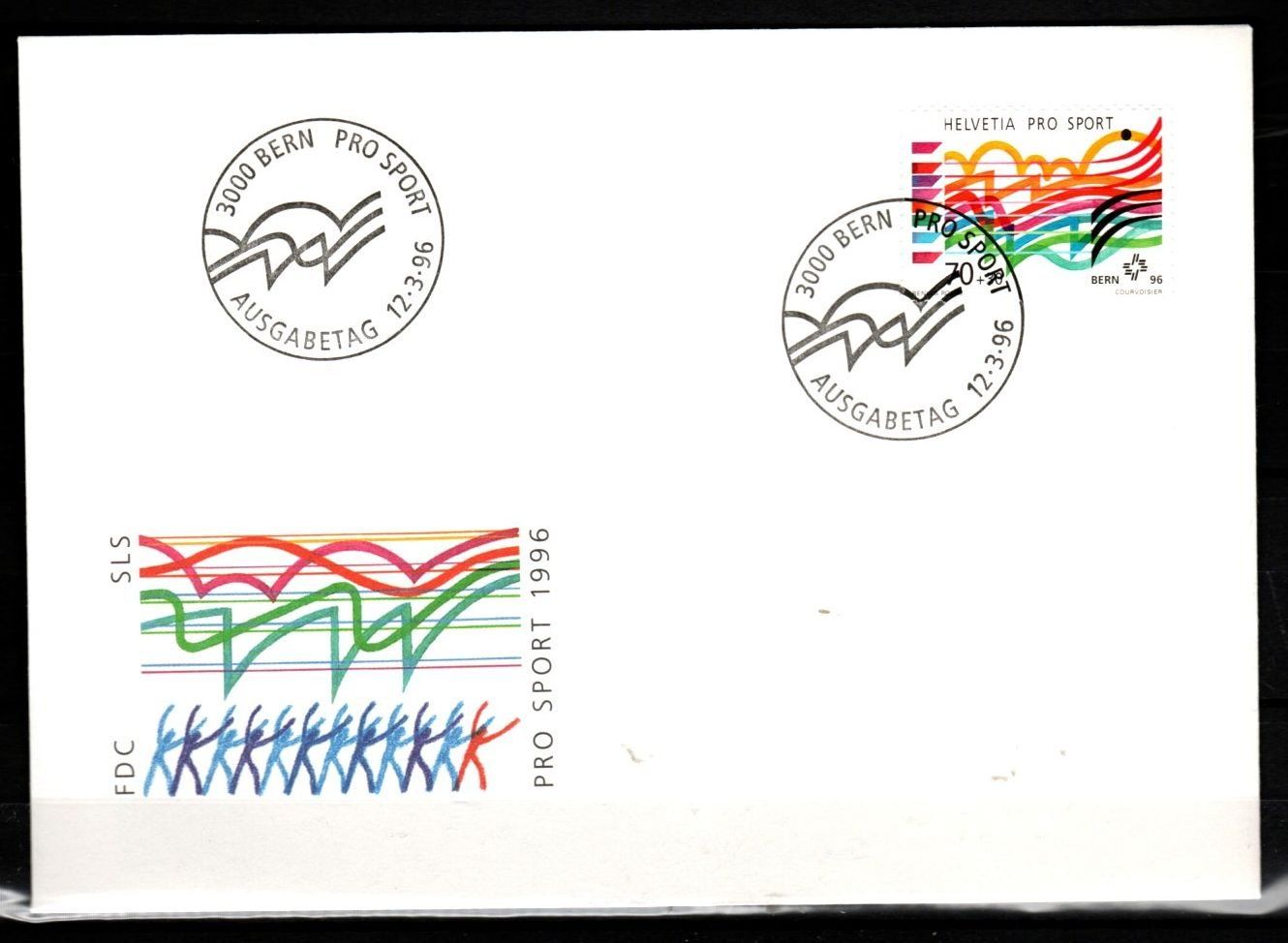 Tutti i francobolli: 1996 - Pro-Sport-Marke - Eidg. Turnfest Bern – Usato da Schaffhausen venduto da poststamp