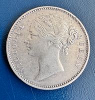 1 Rupee 1840 Victoria Silber