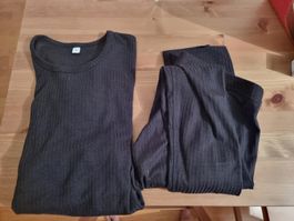 Thermo Unterwäsche Set Gr. S Anthrazit – Ski / Winter /