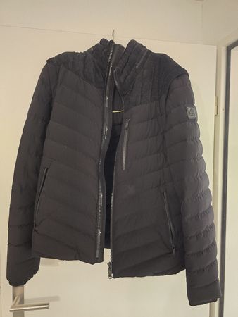 Moose Knuckles Übergangsdaunenjacke schwarz Grösse M 