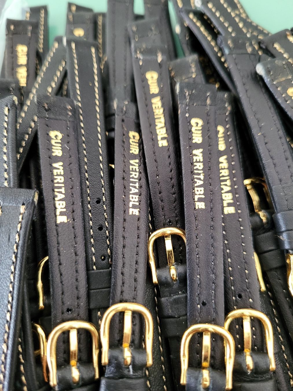 Bracelets: Lederarmbänder 10mm  – Neuf (Voir description) à Allschwil par Uhrmach4057 1