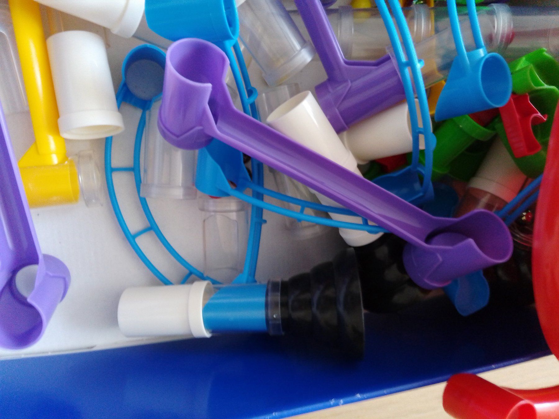 Spielzeuge: Kugelbahn Bauset Quercetti ca. 90 Teile ab 5+ – Gebraucht aus Wohlen AG von salamanderspielwaren 5