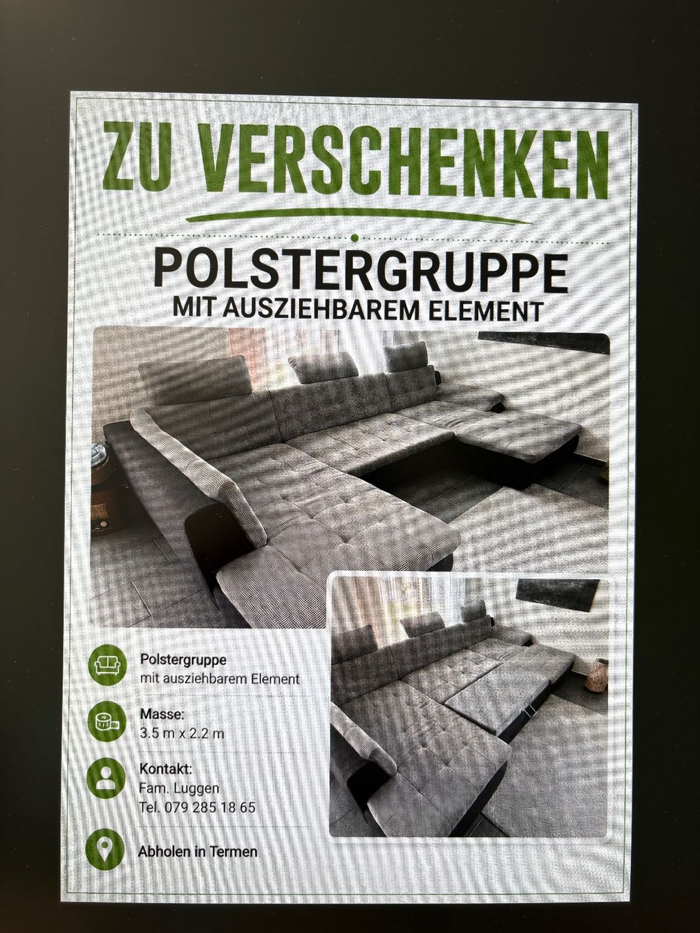 Sofas: Polstergruppe – D'occasion à Termen par ste_xm9s
