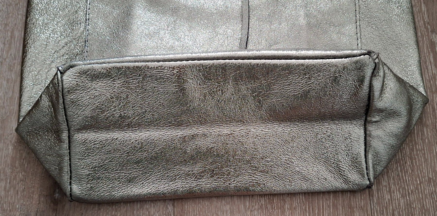 Borse da donna: Leder Shopper Silber – Usato da Matten b. Interl venduto da iae_cwc7 1