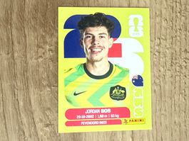 Panini FIFA WM 2026 Sticker Jordan Bos AUS 6