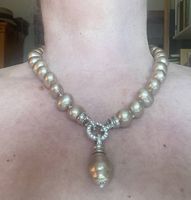 Synthetische Perlenkette