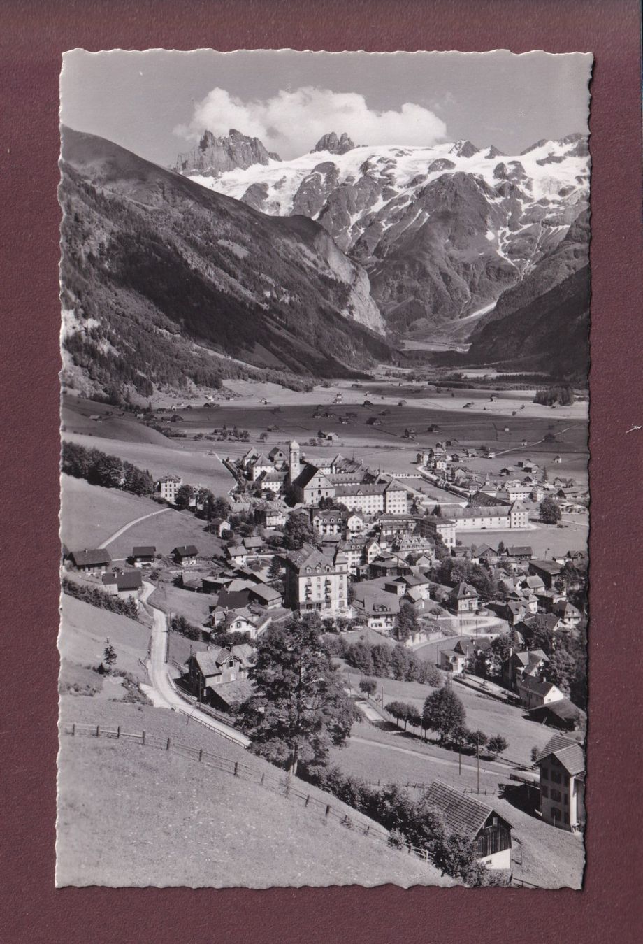 Cartoline postali: ENGELBERG - Spannhort – Usato da Pully venduto da nicecards